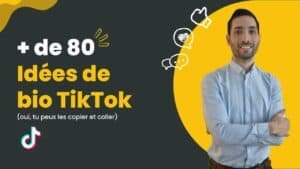 French TikTok bio idea