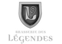 Brasserie des légendes logo BW