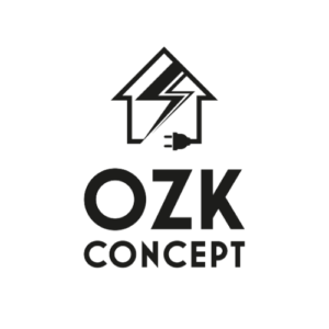 Ozk concept logo BW