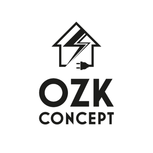 Ozk concept logo BW